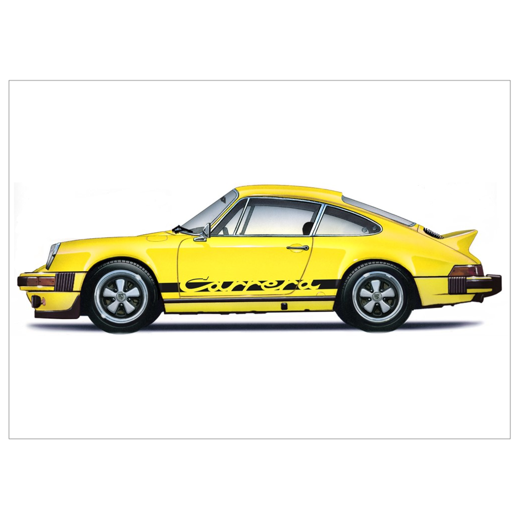 Carrera RS Folding Cards