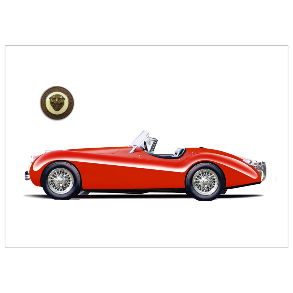 Jaguar Folding Cards