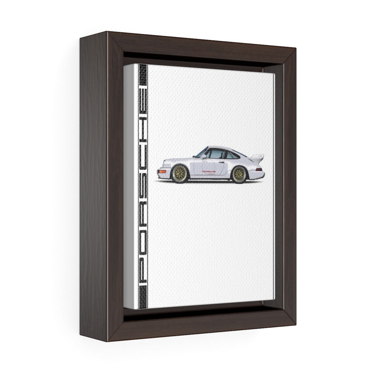 Carrera Vertical Framed Premium Gallery Wrap Canvas