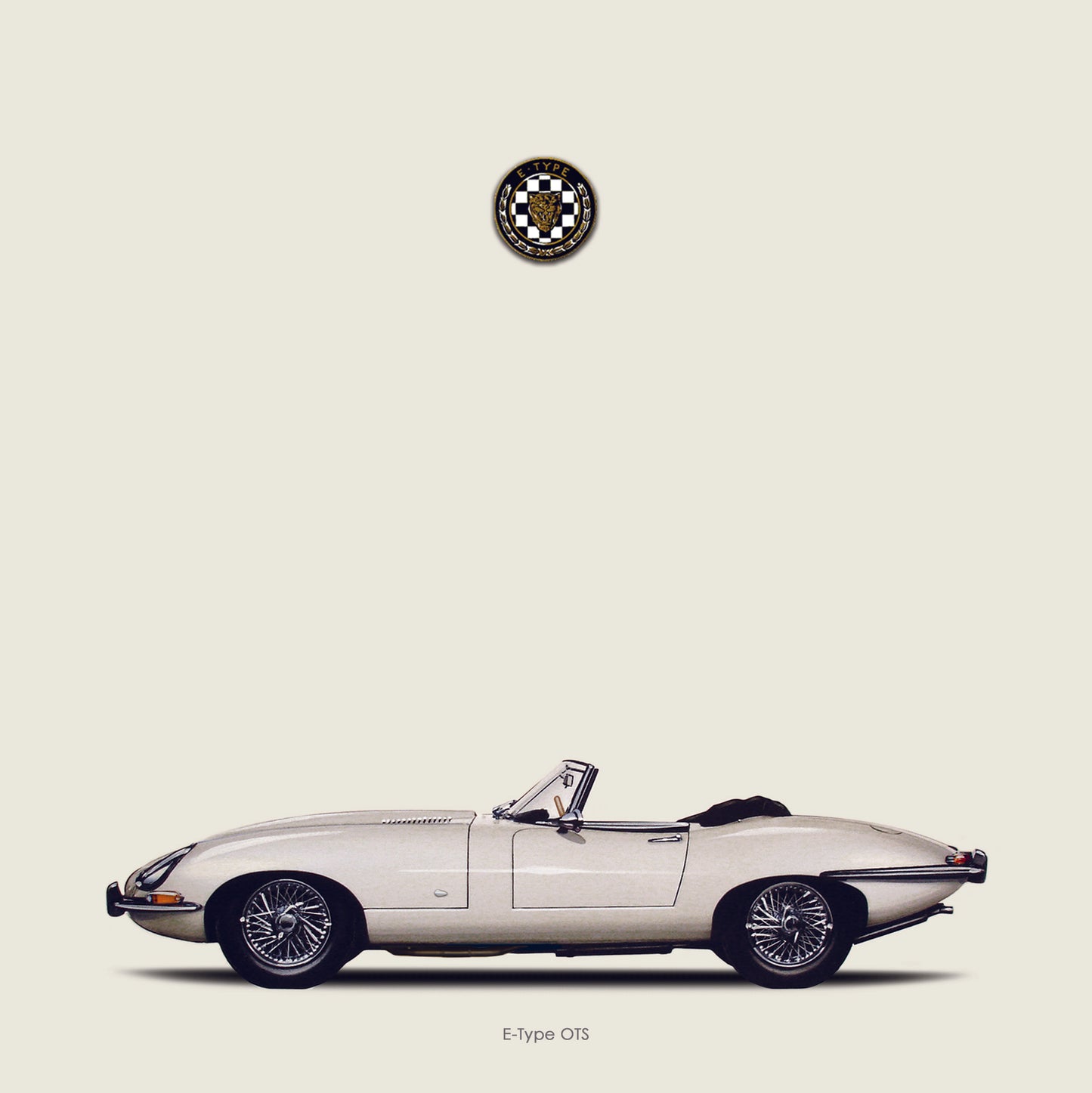 E-TypeJag icon print