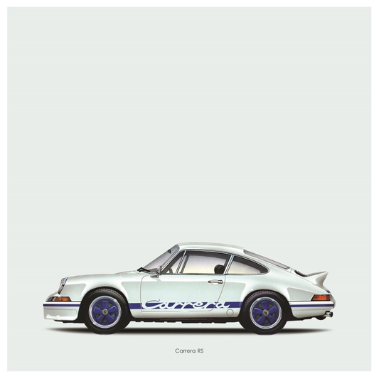 Carrera RS ICON SERIES Die Cut Stickers