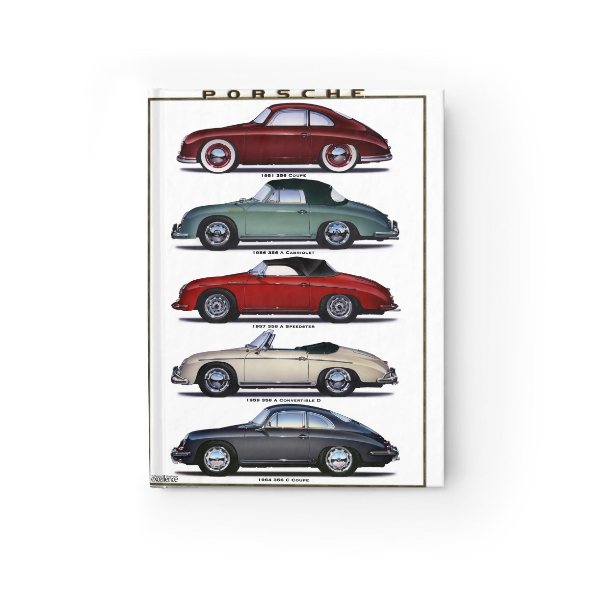 356 Porsche Journal - Ruled Line